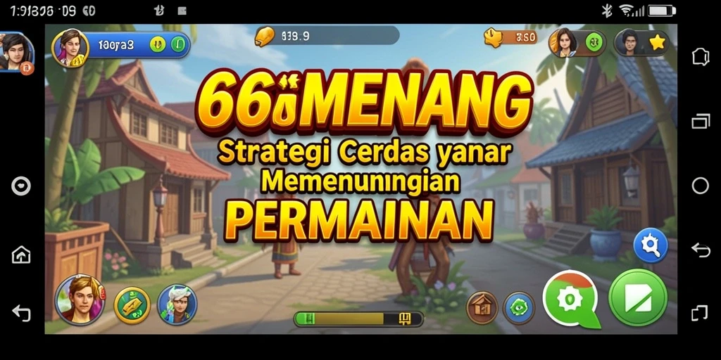 Tampilan gameplay 66MENANG yang penuh strategi dan tantangan.