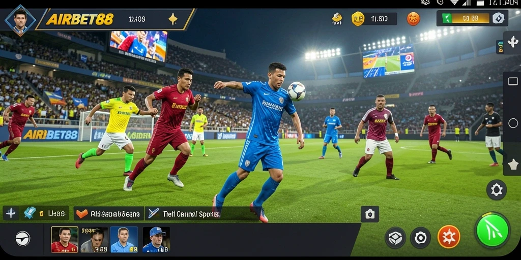 Tampilan gameplay <strong>AIRBET88</strong> yang penuh aksi dan interaktif dalam olahraga.