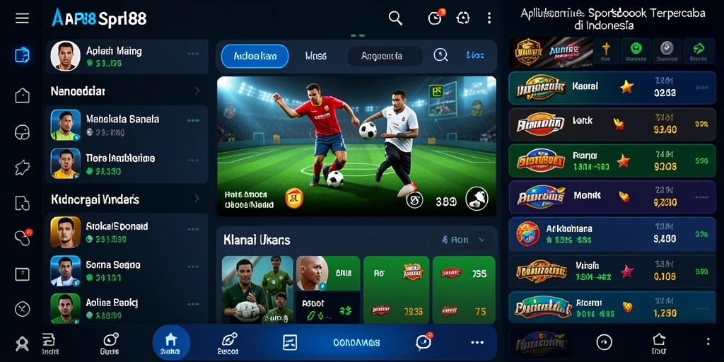 Tampilan menarik dari gameplay Sportsbook API88 yang mengasyikkan.