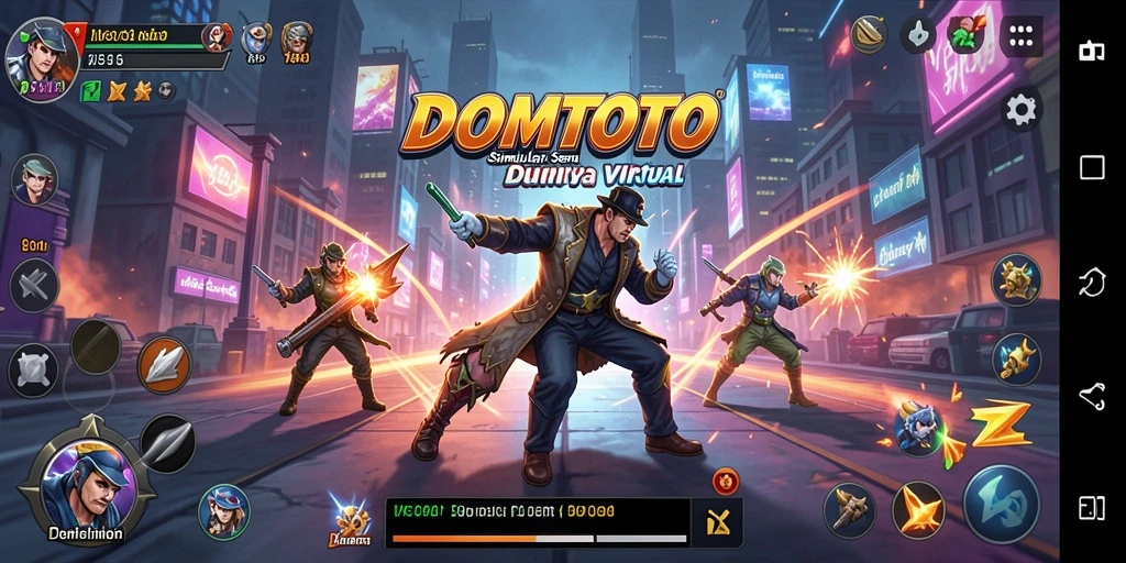 Tampilan menarik dari gameplay DOMTOTO yang mengasyikkan.