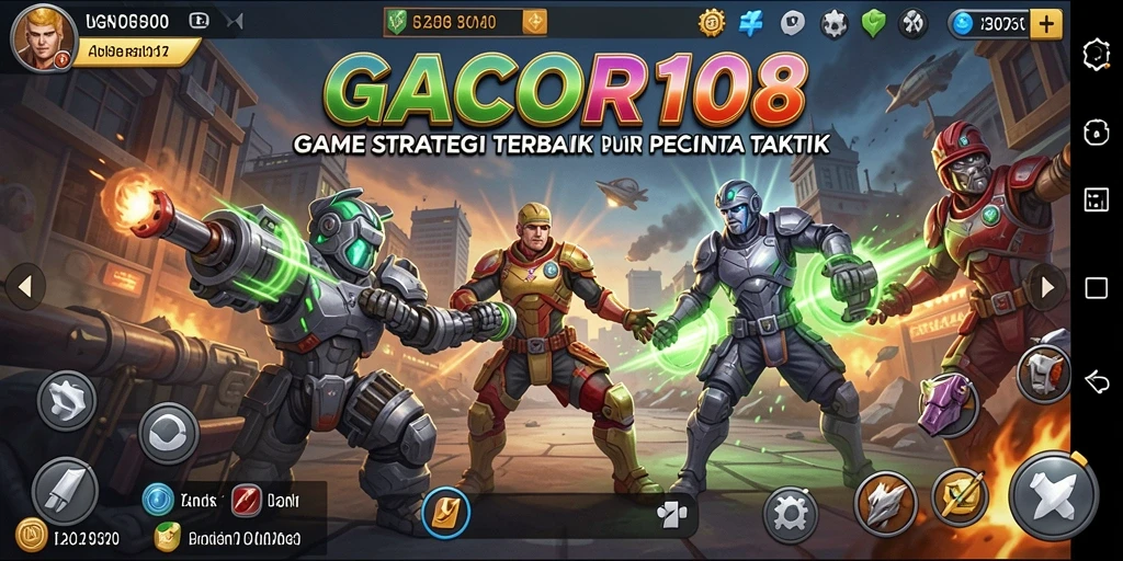 Screenshot gameplay GACOR108 yang menunjukkan aksi strategi yang mendebarkan.