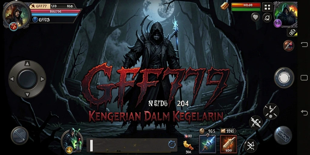 Menampilkan momen menegangkan dalam gameplay GF777 yang menghantui.