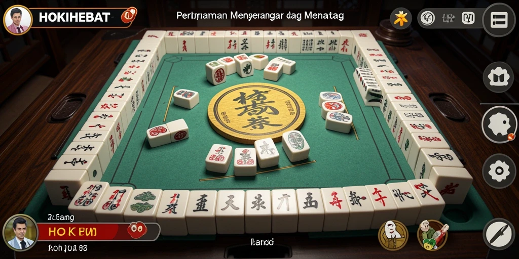 Tampilan gameplay HOKIHEBAT yang seru dan menantang.
