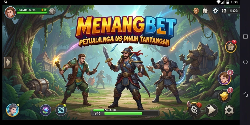 Screenshot MENANGBET menampilkan momen seru dalam gameplay petualangan.