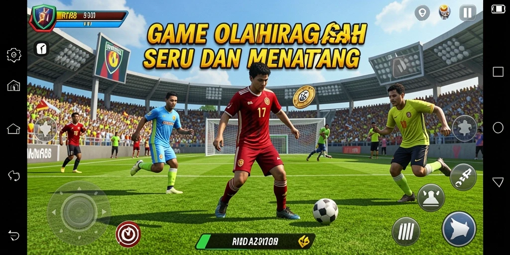 Tampilan gameplay menarik dari RI188 dengan fitur olahraga yang seru.