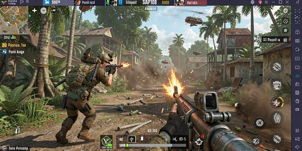 Gameplay menarik SIAP108 dalam aksi TPS yang mendebarkan.