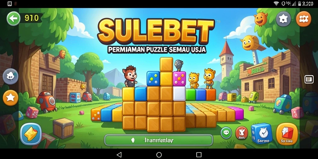 Tampilan gameplay SULEBET yang menarik dan penuh tantangan Puzzle.
